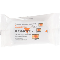 Салфетки для ноутбуков и планшетов KONOOS KSN-15 (15 шт)
