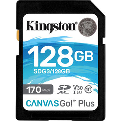 Карта памяти Kingston Canvas Go! Plus SDXC 128GB (SDG3/128GB)