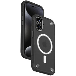 Магнитный чехол Momax CaseForm Air для iPhone 16 MUAP24SD (черный)