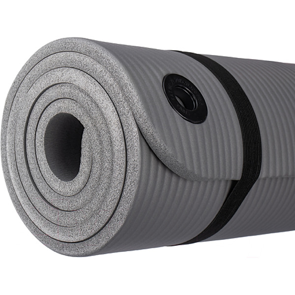 Коврик для йоги и фитнеса Sundays Fitness IR97506 (серый)
