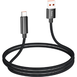 Кабель Hoco U125 USB Type-A - USB Type-C (1.2 м, черный)