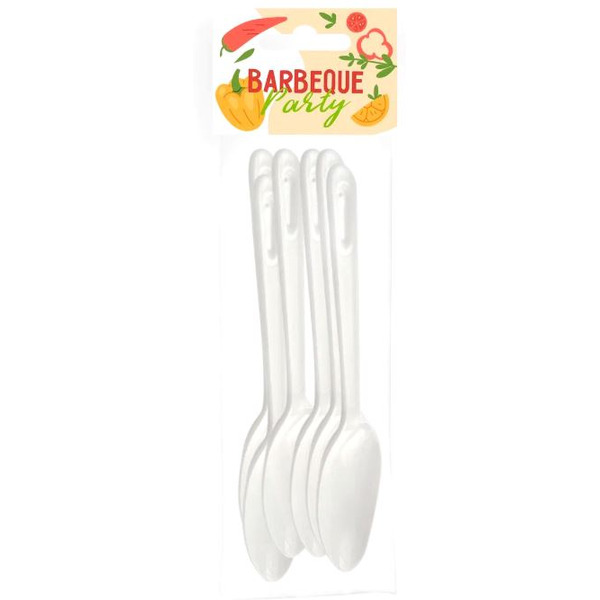 Набор одноразовых ложек Полимербыт BBQ Party 4300625 (6шт)
