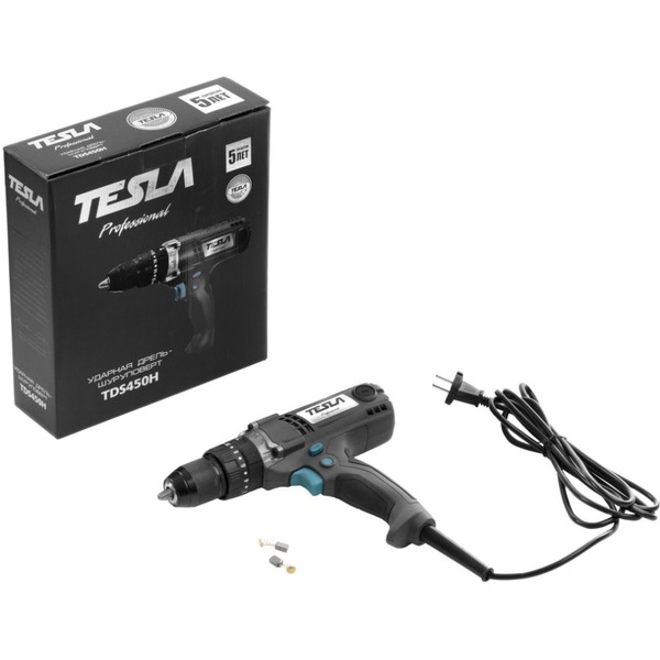 Ударная дрель-шуруповерт Tesla TDS450H 696687