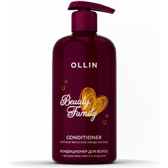 Кондиционер для волос Ollin Professional с экстрактами манго и ягод асаи, 500 мл (771508)