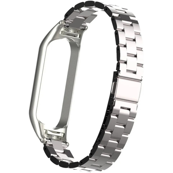 Ремешок Bingo Stainless для Xiaomi Mi Band 5/6 Серебристый