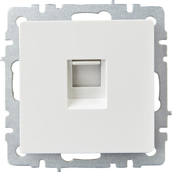 Розетка телефонная IEK Brite BR-T10-K01