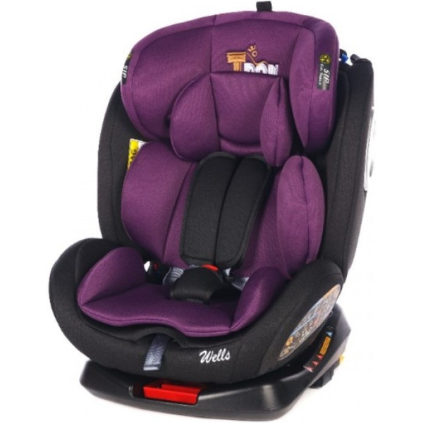 Автокресло TRON WELLS Purple energy (с Isofix)