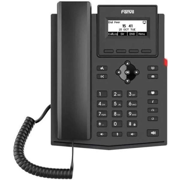 Телефон IP Fanvil X301G черный
