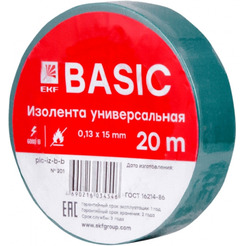 Изолента EKF plc-iz-b-g