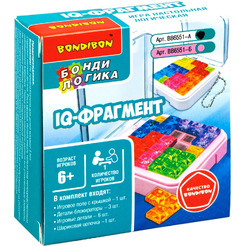Настольная игра Bondibon IQ-Фрагмент ВВ6551-А