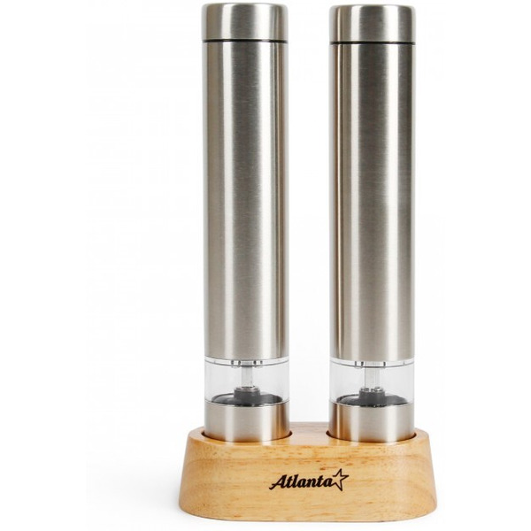 Мельница электрическая для специй Atlanta ATH-4628 (silver)