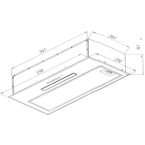 Кухонная вытяжка Akpo Vero 60 WK-7 (черный)