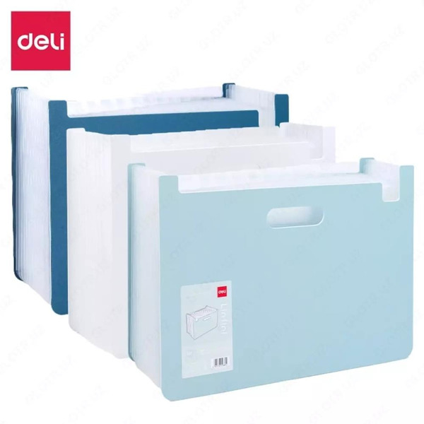 Лоток для бумаг DELI LINFINI EF604 (белый)