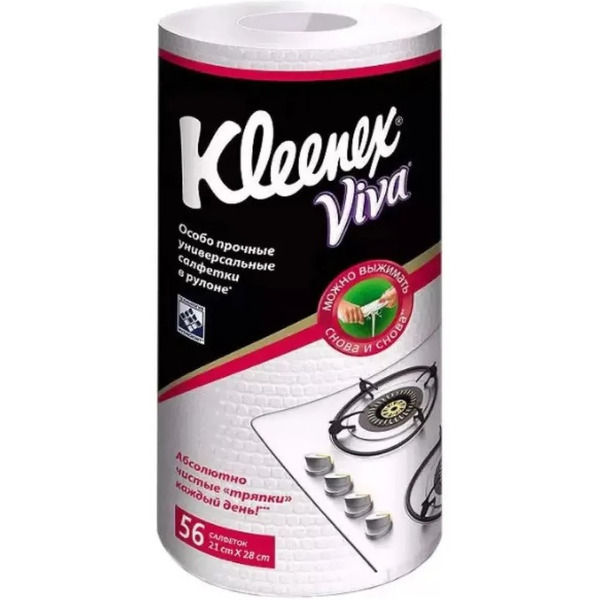 Салфетка хозяйственная Kleenex Viva универсальные многоразовые