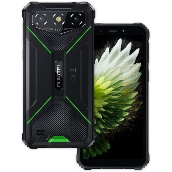 Смартфон Oukitel G3 4GB/256GB (черный/зеленый)