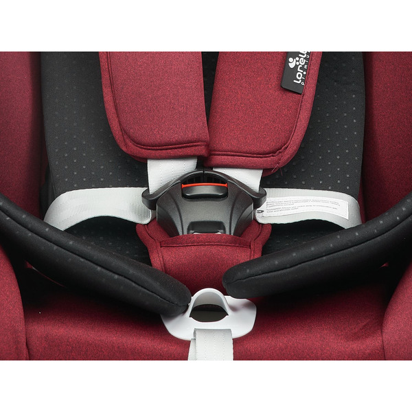 Автокресло Lorelli Lusso SPS Isofix (красный/черный)