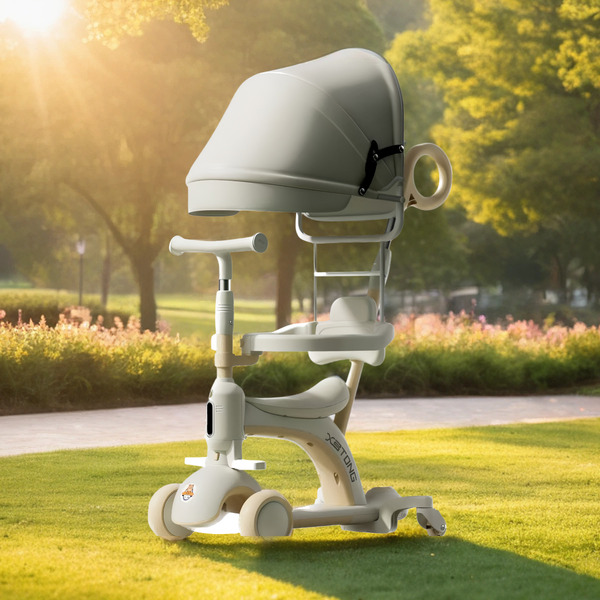 Самокат Ricos Crocs JSCN669 (бежевый)