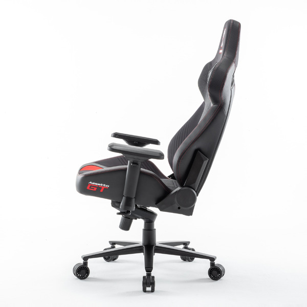 Кресло компьютерное EVOLUTION ASSETTO GT Monza Black
