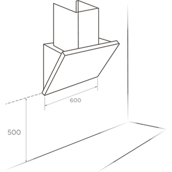 Вытяжка MIDEA E60TEW3V03