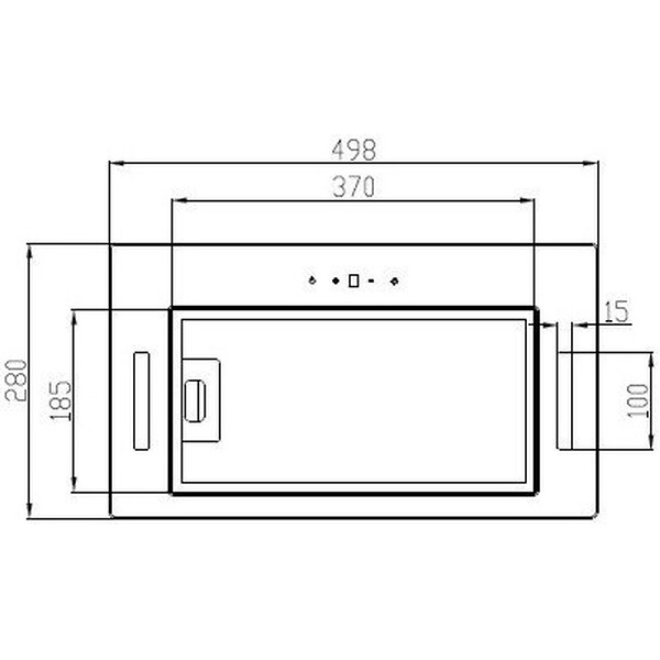 Кухонная вытяжка Schtoff Trend 50 White
