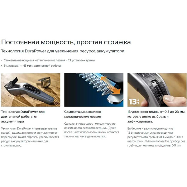 Машинка для стрижки Philips HC3525/15