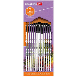 Набор кистей BRAUBERG ART DEBUT 201051 (12 шт)