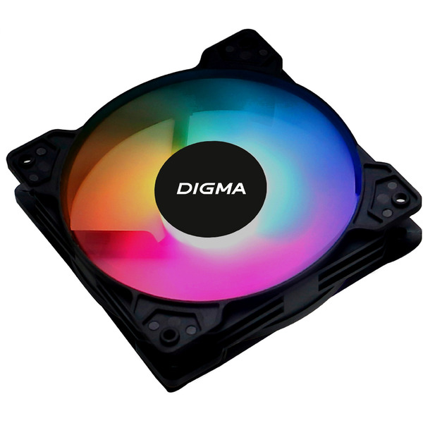 Вентилятор для корпуса Digma DFAN-FRGB1