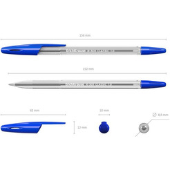 Набор шариковых ручек Erich Krause Stick Classic R-301 22032 (4 шт)