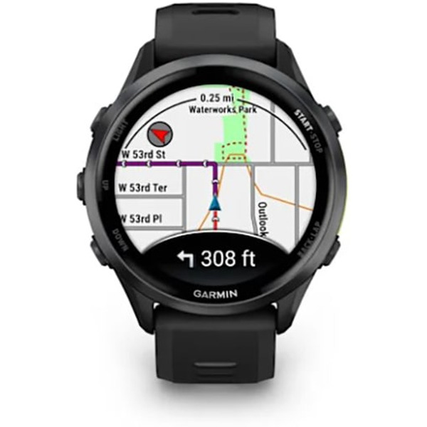 Умные часы Garmin Forerunner 970 47 мм (темно-серый)