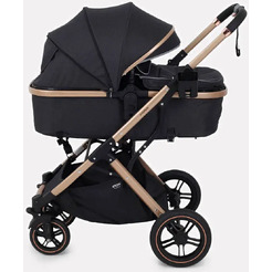 Универсальная коляска MOWbaby Jasper MB022 (3 в 1, черный)