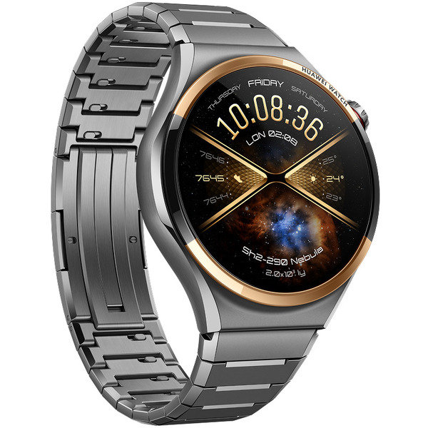 Умные часы Huawei Watch 6 Pro 46 мм NIZ-AL00 (серый, с серым титановым браслетом)