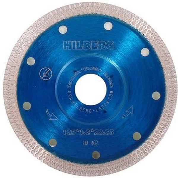 Алмазный диск Hilberg HM402 125*22,23