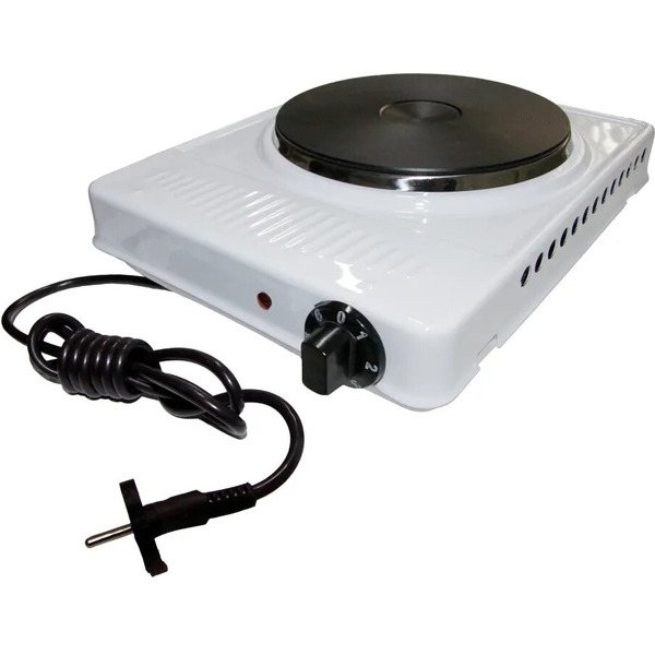 Электроплитка настольная БРТЗ ЭПЧ 1-1,5/220 (белая)