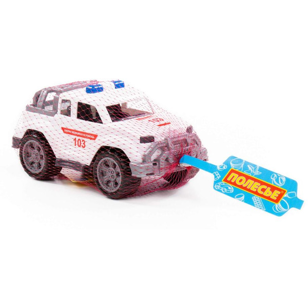 Внедорожник Полесье Легионер-мини скорая помощь 84705