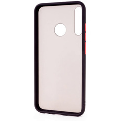 Накладка CASE Acrylic для Huawei P40 lite E / Y7P / Honor 9C (черный)