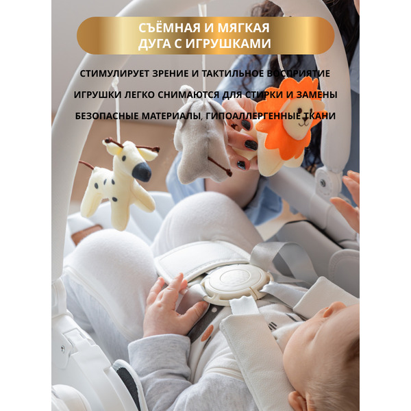 Стульчик для кормления 4в1 VipBaby POLLY MILK