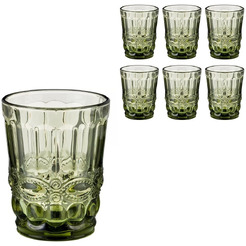 Набор стаканов Lenardi 588-441 (6шт, зеленый)