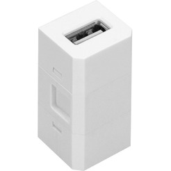 Розетка сменная модульная ORNO OR-GM-9011-W-USB (белый)