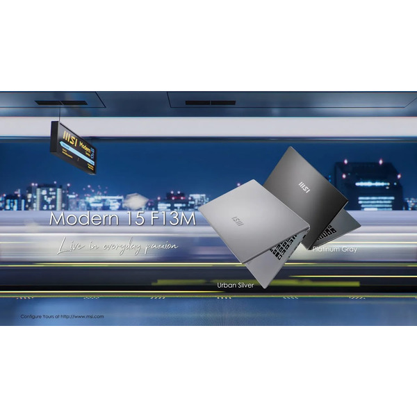Ноутбук MSI Modern 15 F13MG-091XBY
