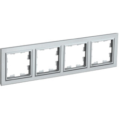 Рамка IEK Brite РУ-4-БрА