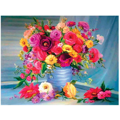Картина стразами (алмазная мозаика) ОСТРОВ СОКРОВИЩ «Цветы» 662415
