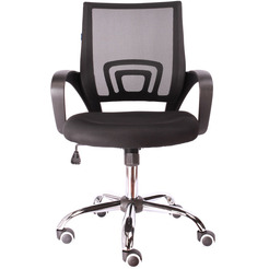 Офисное кресло Everprof EP-696 Chrome (черный)