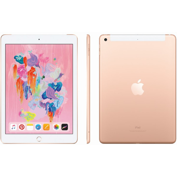Планшет APPLE iPad Wi-Fi + Cellular 128GB Gold A1954 (MRM22RK/A)