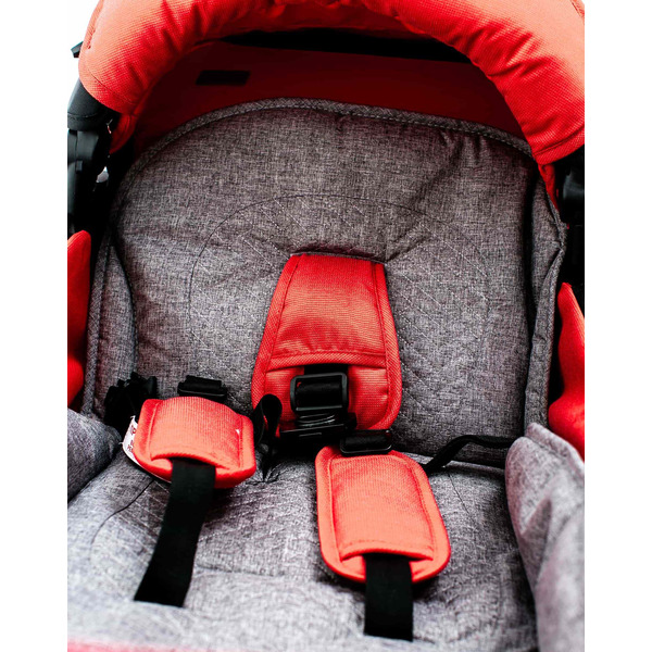 Прогулочная коляска BabyZz B100 (красный)