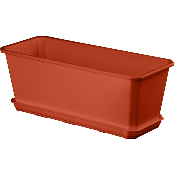 Ящик балконный  IDILAND Basil 221600632/01 (терракотовый)
