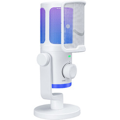 Микрофон FIFINE AM6W White электретный (малый конденсатор)
