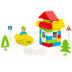 Конструктор Полесье 52513 Строитель