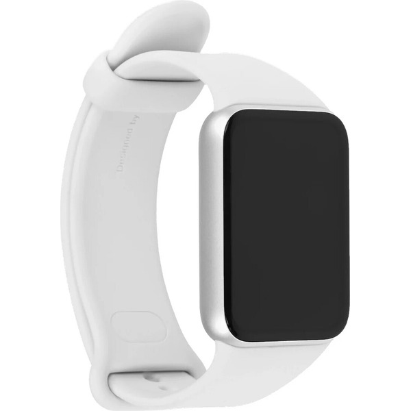 Фитнес-браслет Xiaomi Smart Band 10 Pro BHR08WBGL (серебристый, со светло-серым силиконовым ремешком)