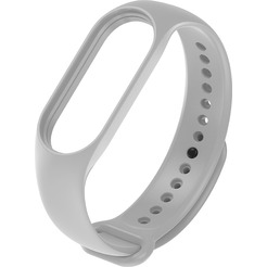 Ремешок BINGO Silicone для Xiaomi Mi Band 5/6/7 (серый)