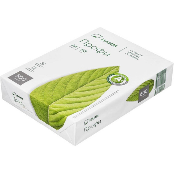 Бумага Профи марка А+ 80 г/м Илим ИП80A4